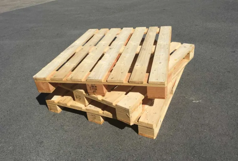 Palette Champagne 1200x1000 neuve NIMP15 séchée, Aisne, A.V.S Recyclage Diffusion
