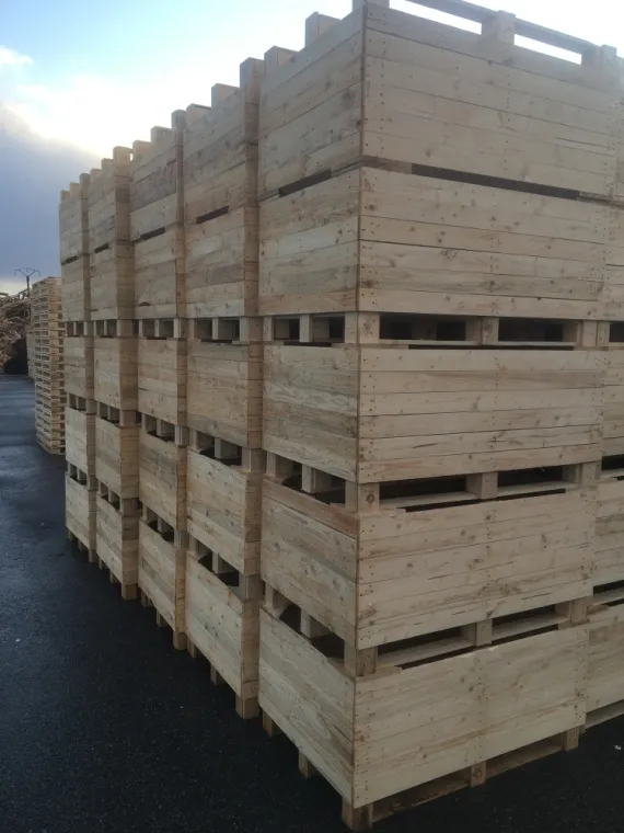 Vente de palettes et caisses en bois Reims, Aisne, A.V.S Recyclage Diffusion