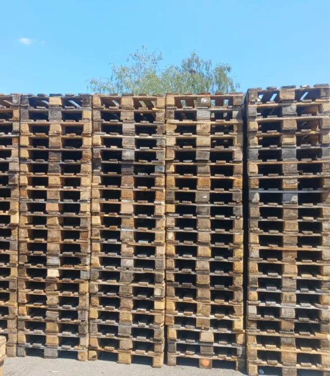 Vente de palettes Europe deuxième choix dans le Nord, Aisne, A.V.S Recyclage Diffusion